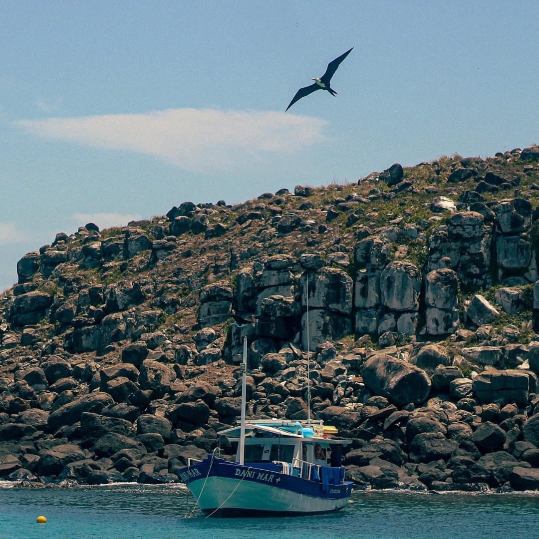 Boat at Abrolhos Bahia