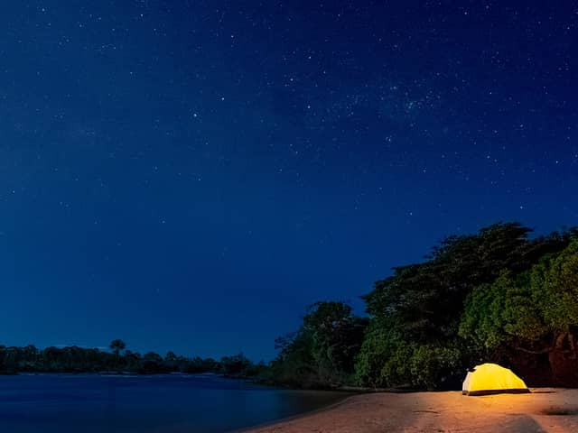 Starlit camp in Jalapão