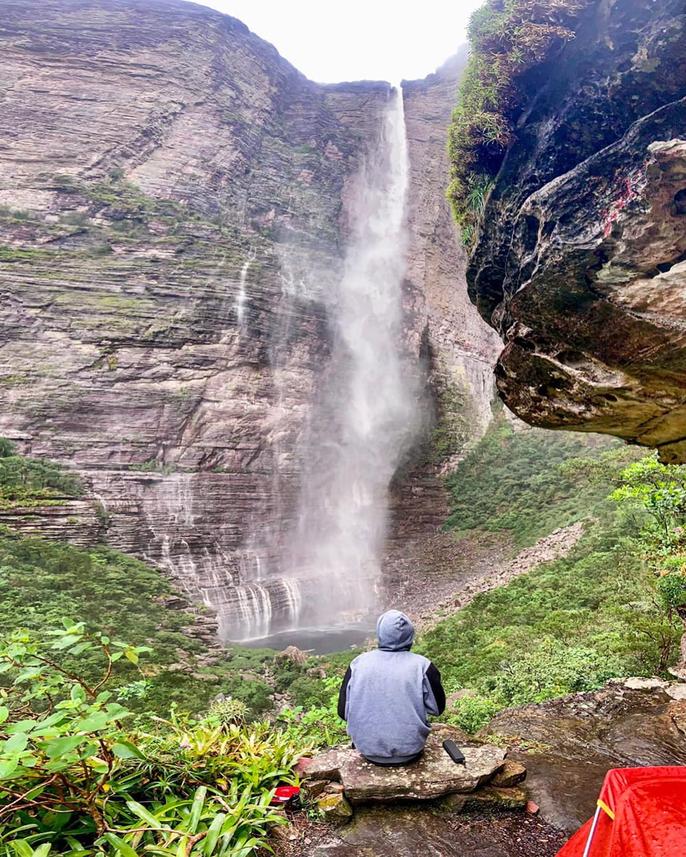 Camp under the stars at Fumaça’s base and deeply immerse yourself in nature! Fumaça Falls multi-day trekking experience - what to do in chapada diamantina