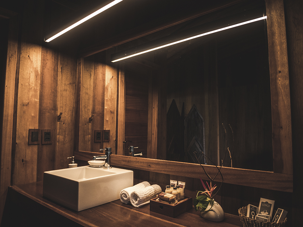 Salle de bain - Hôtel de luxe dans la forêt amazonienne