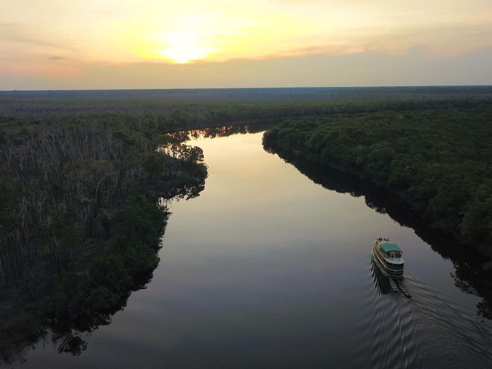 Amazon river cruise Brazil