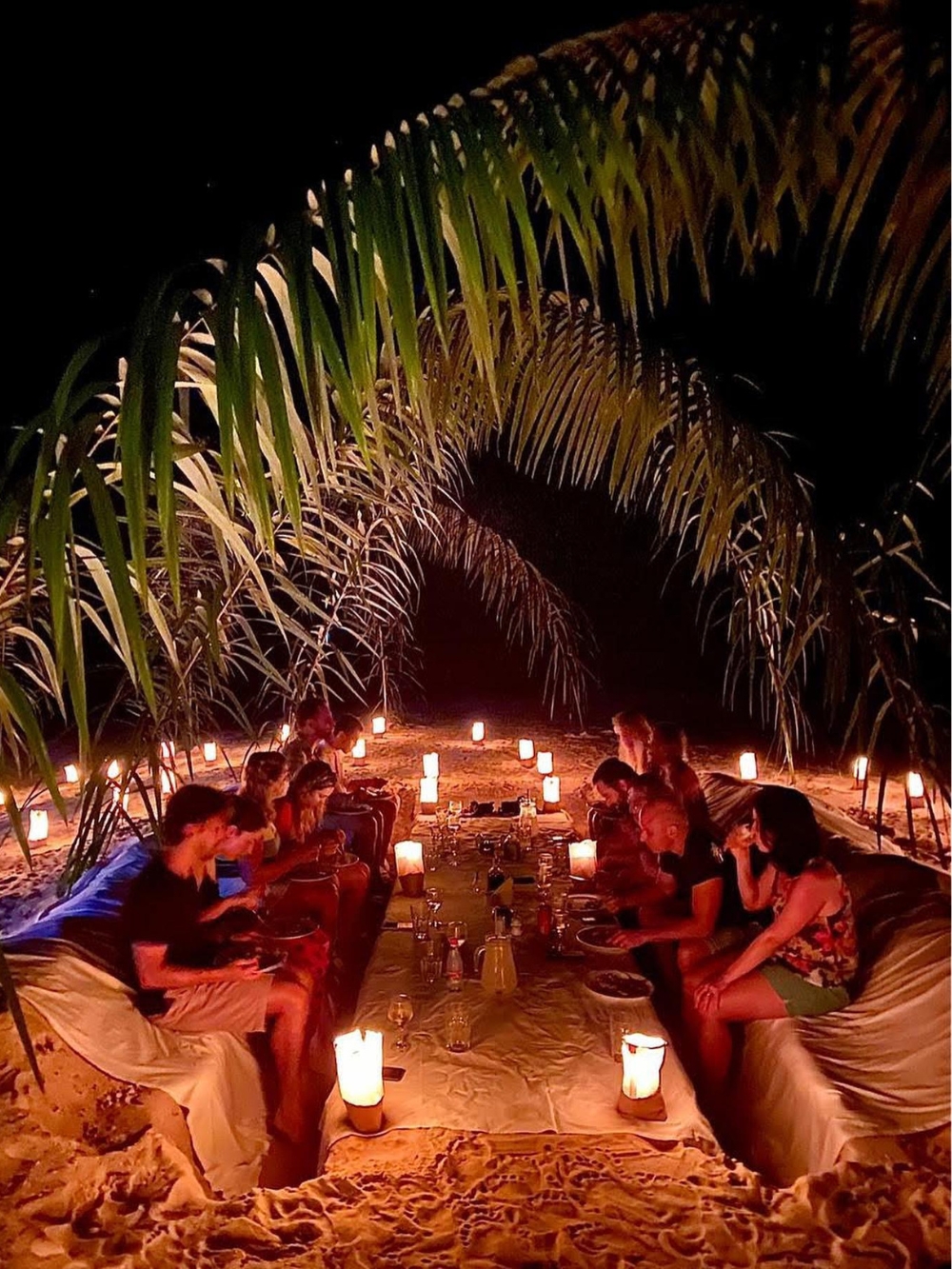 Diner onder de sterren in het hart van de Amazone