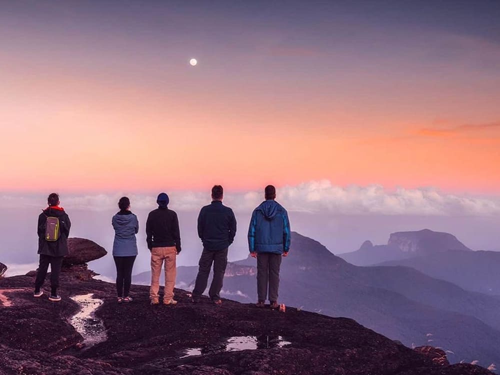 Sonnenaufgang - Mount Roraima Trek