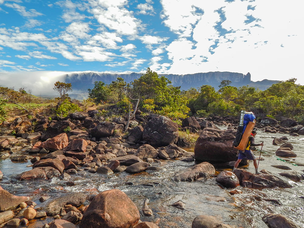 Start of the expedition - Mount Roraima
