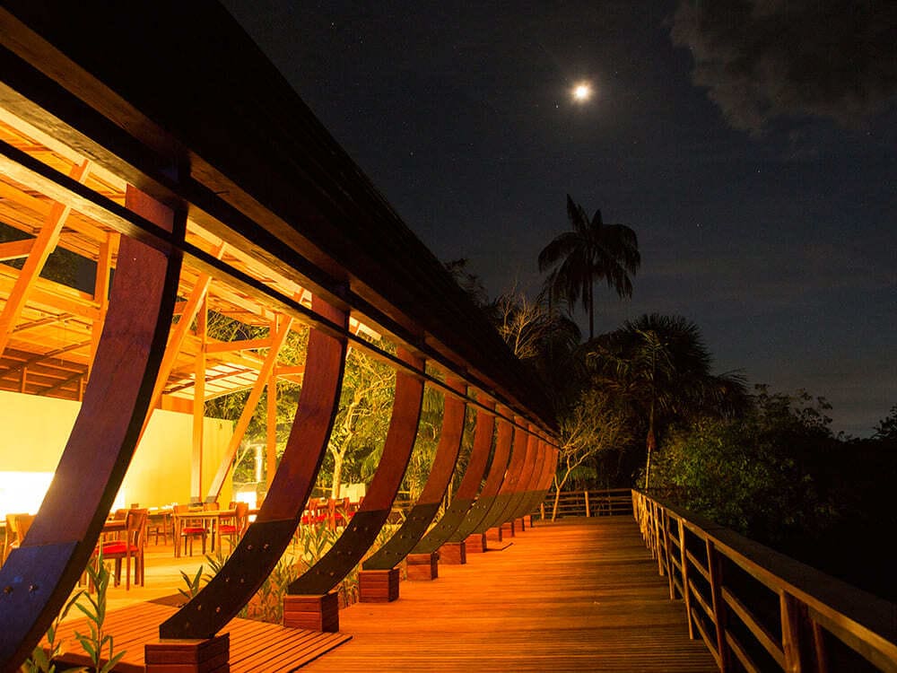 Aussichtspunkt - Luxus-Lodge Amazonas Brasilien