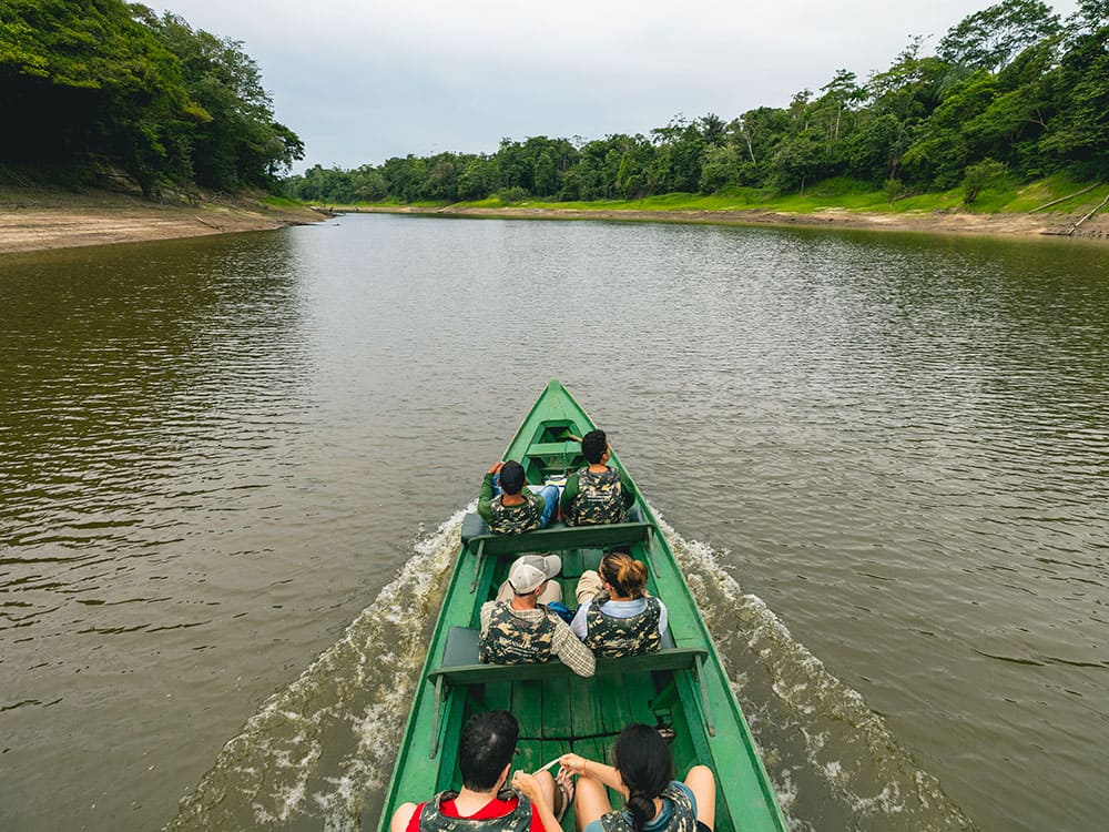 Experiência na selva amazônica