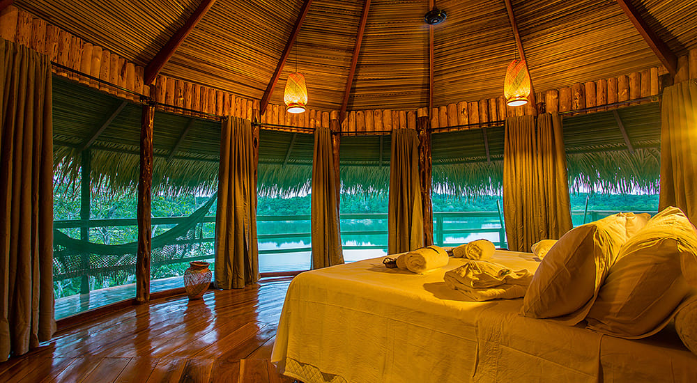 Chambre - Lodge de luxe en Amazonie
