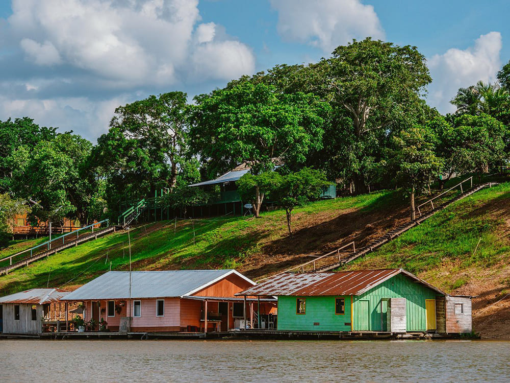 Einheimische Gemeinde Amazonas