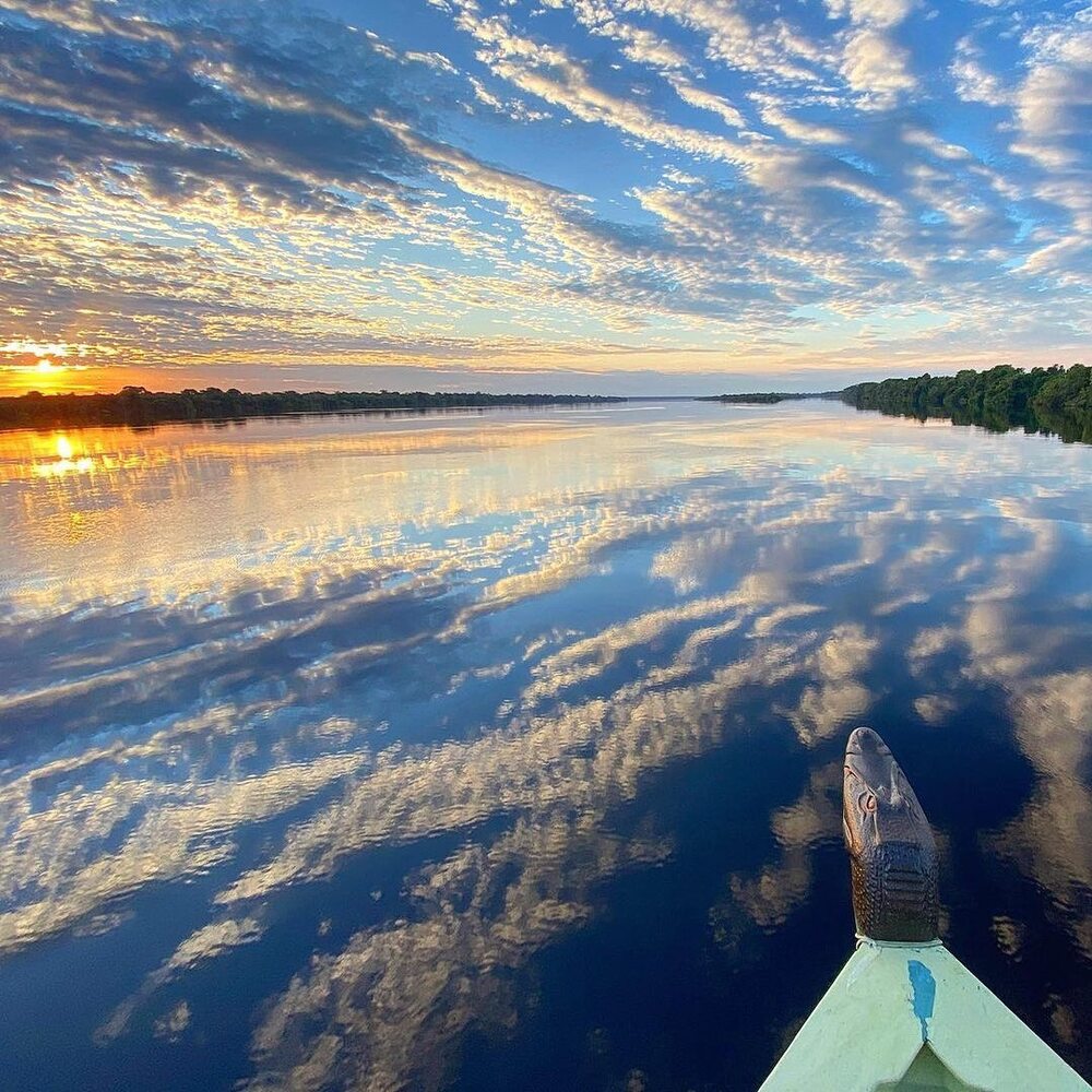 Sonnenaufgang - Amazonas Flusskreuzfahrt