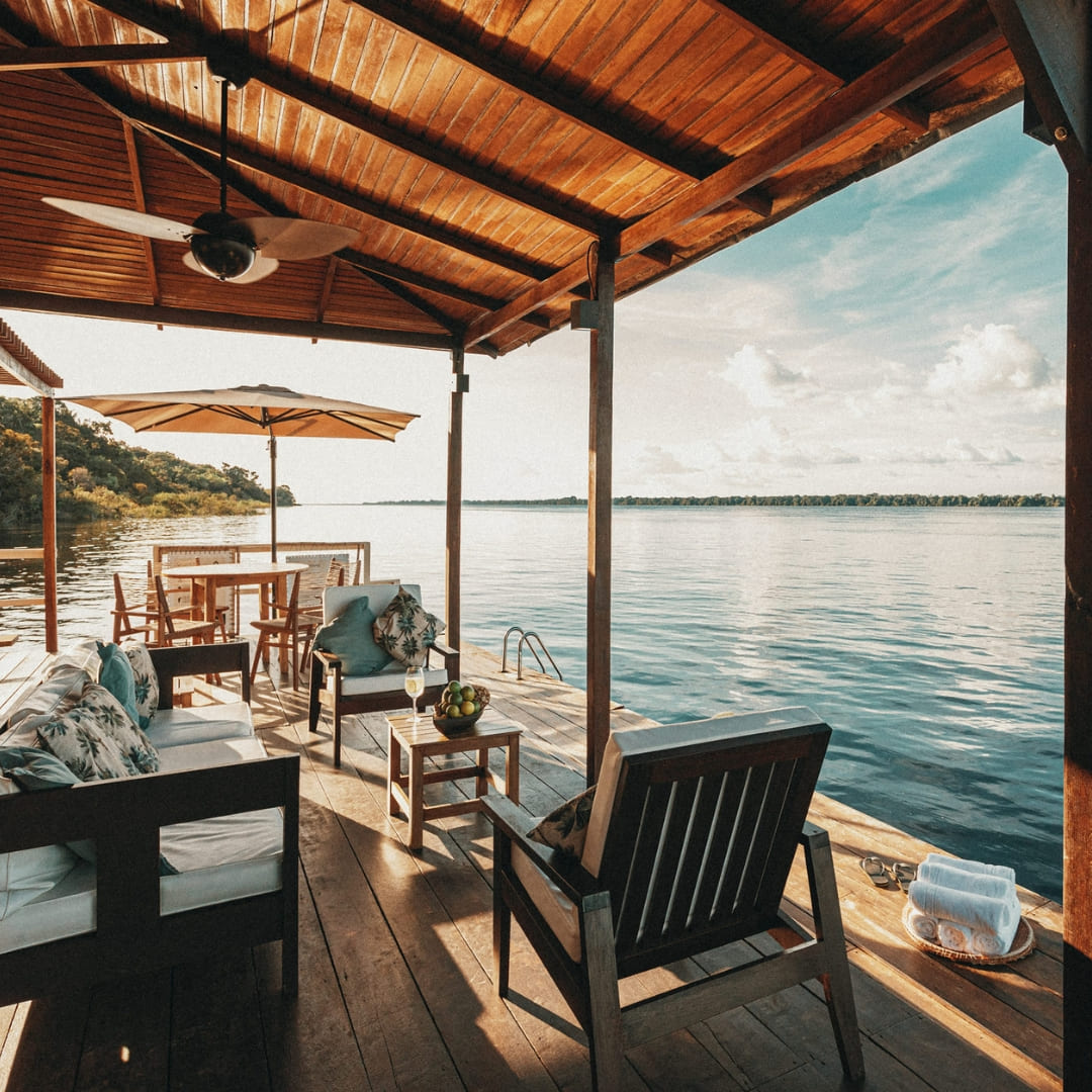 Anavilhanas Jungle Lodge Brazil - Floating Deck