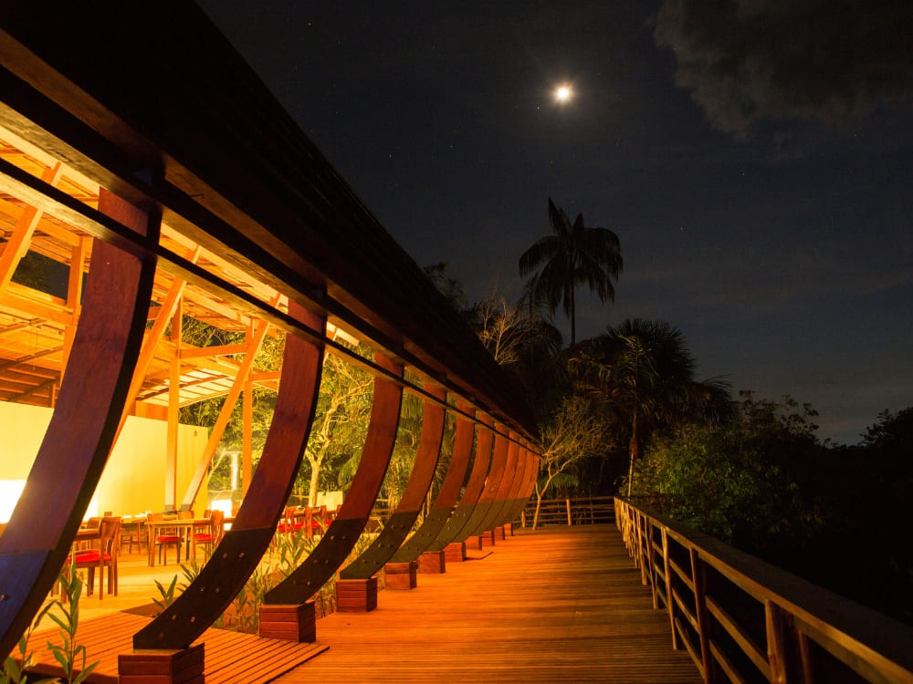 Night at exclusive Amazon boutique lodge