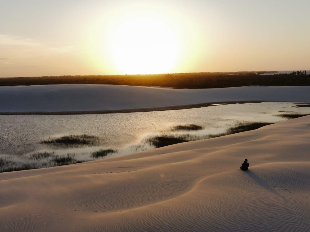 Sonnenaufgang in Lencois Maranhenses