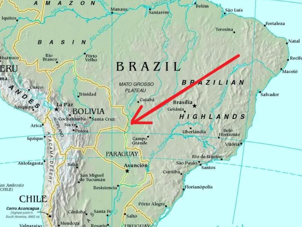 Wo liegt Pantanal