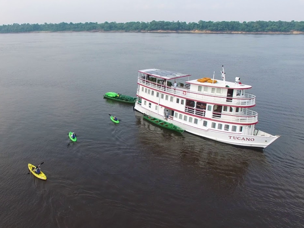 Les meilleures croisières sur le fleuve Amazone au Brésil - Tucano