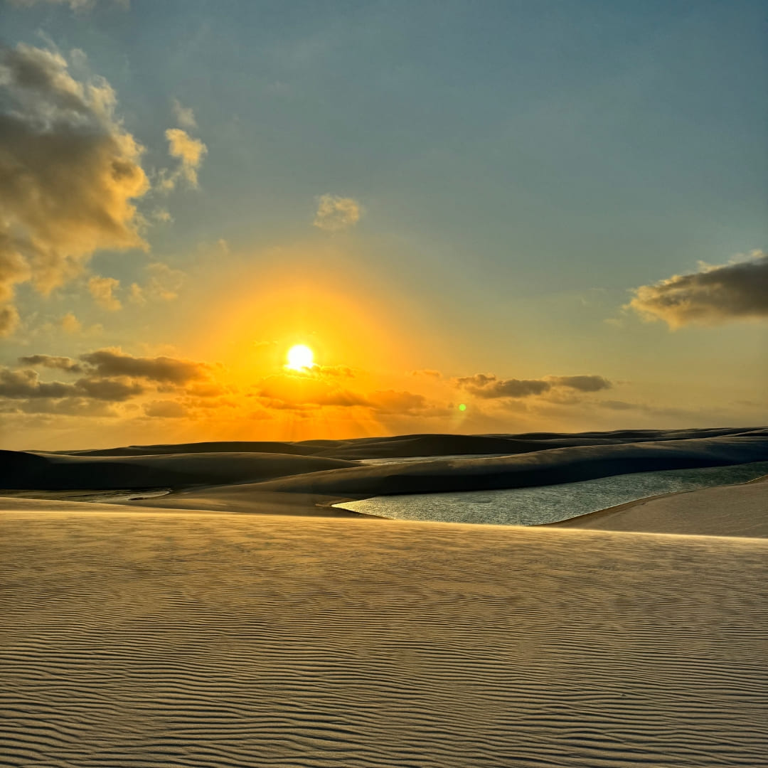 Dünen und Lagunen in Lençóis Maranhenses