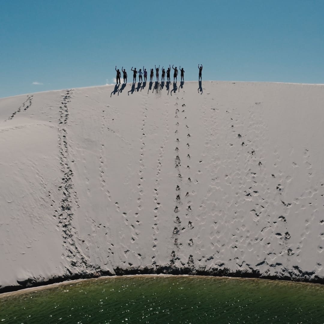 Dünen und Lagunen in Lençóis Maranhenses