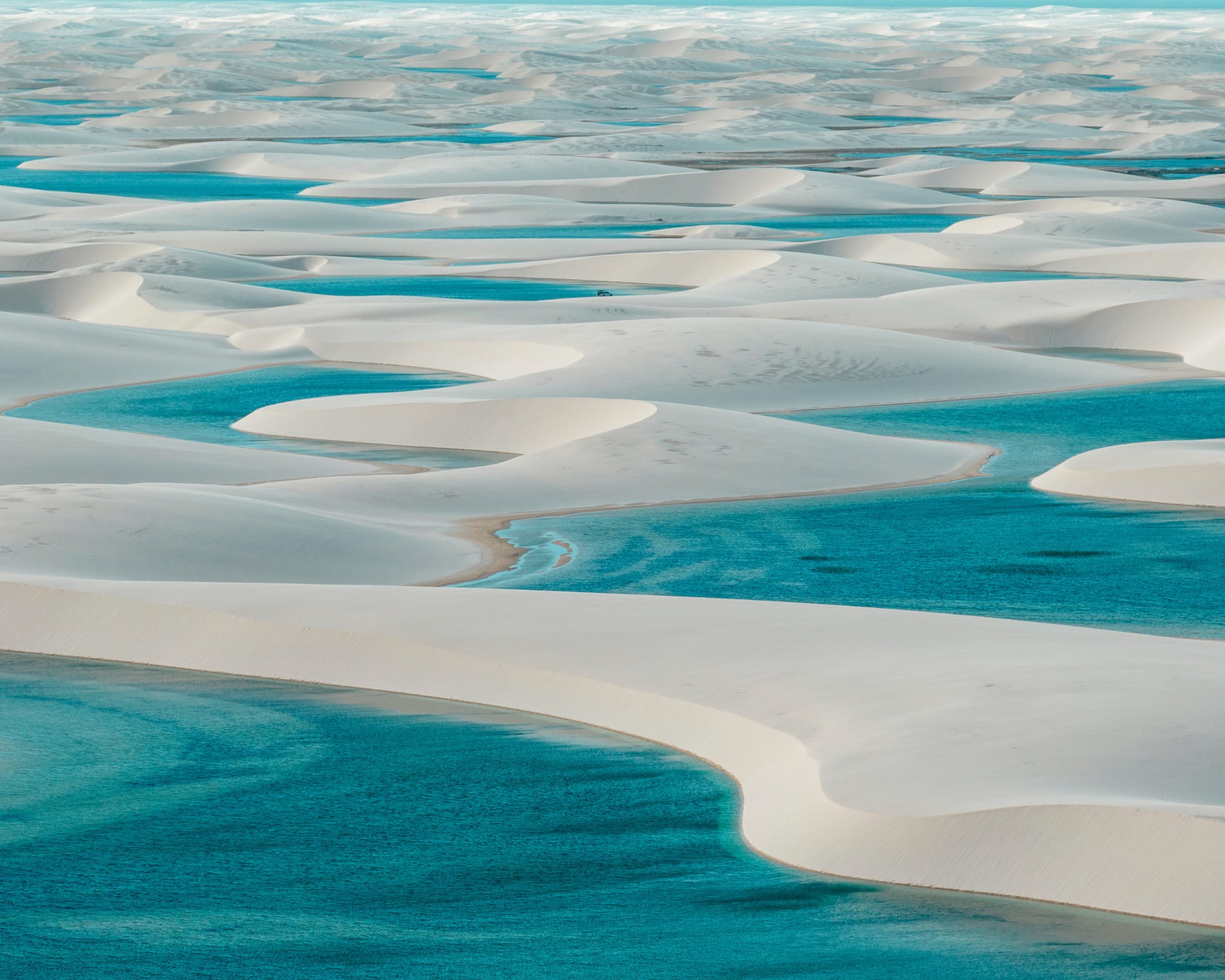 Wie entstehen die Dünen und Lagunen in Lençóis Maranhenses?