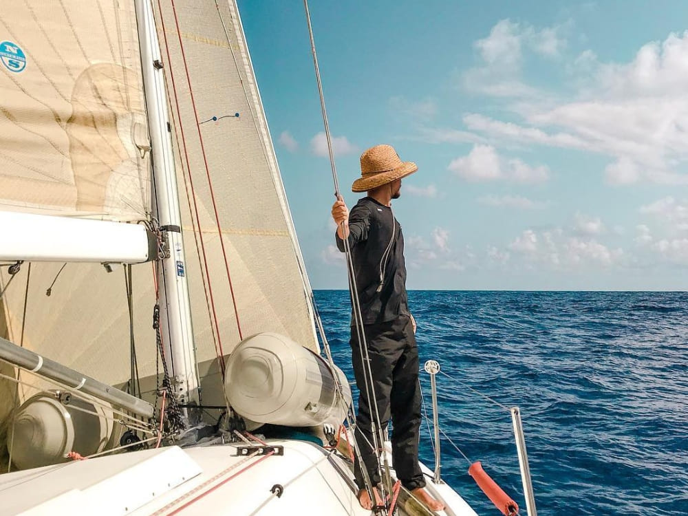 Traveller in Abrolhos Bahia