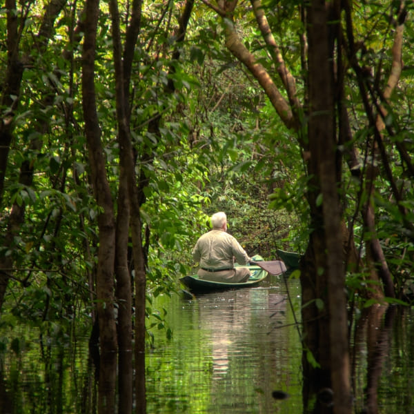 Canoë et randonnée dans des réserves privées