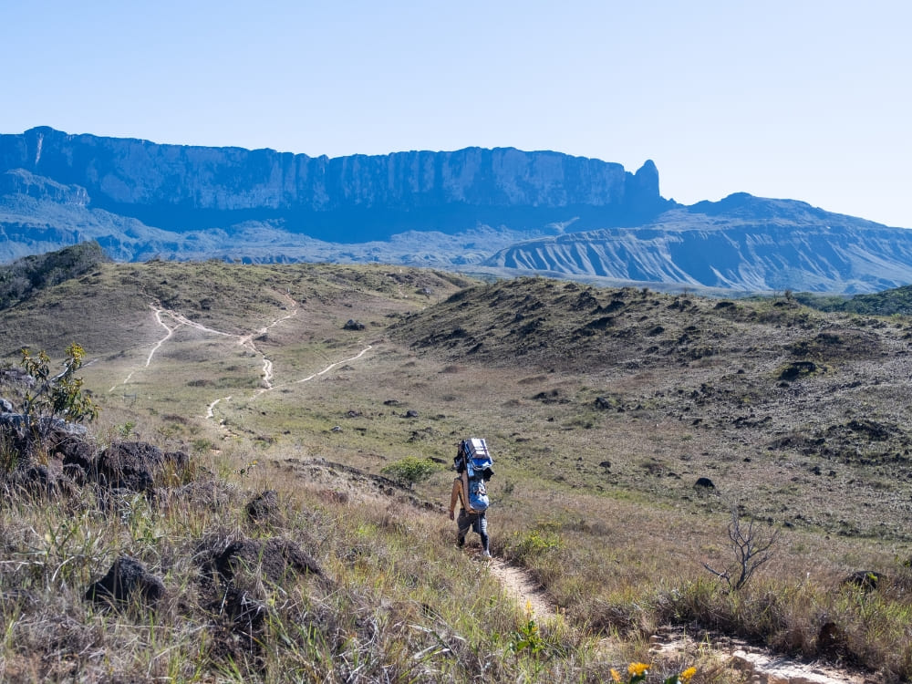 Hoe kom je bij Mount Roraima