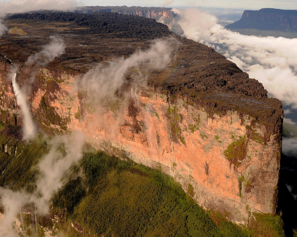 What's on top of Mount Roraima