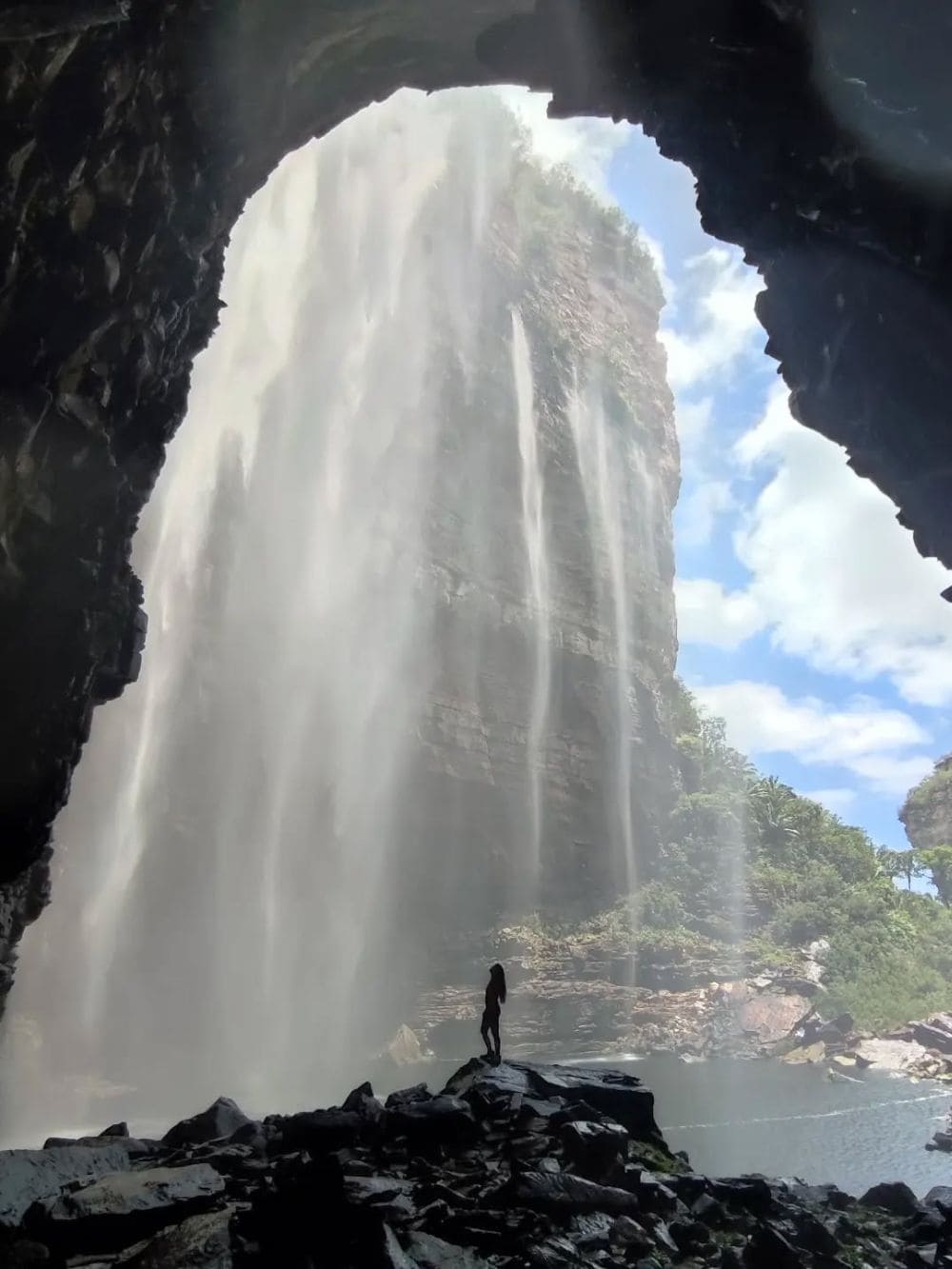Herculano waterfall