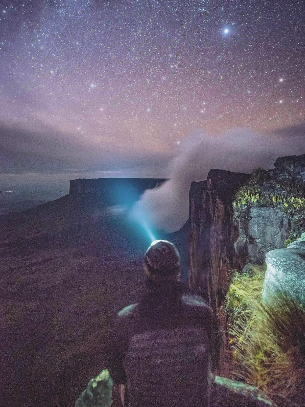 Night at Mount Roraima