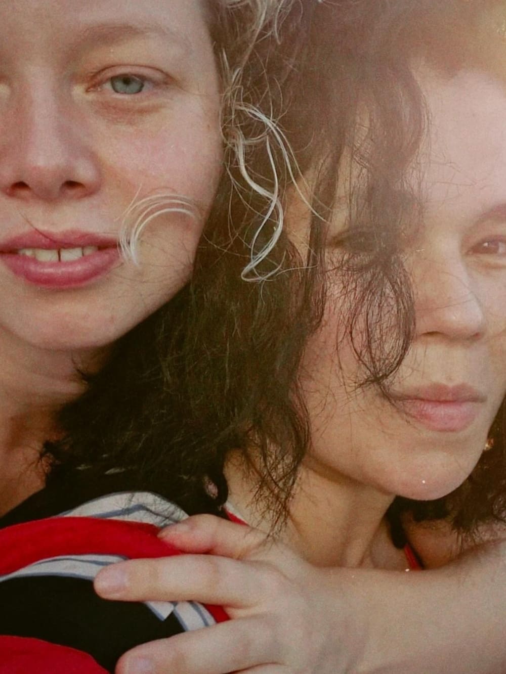 British freelance writer Emma and her Brazilian partner Jamille smiling together during an Amazon river cruise. 